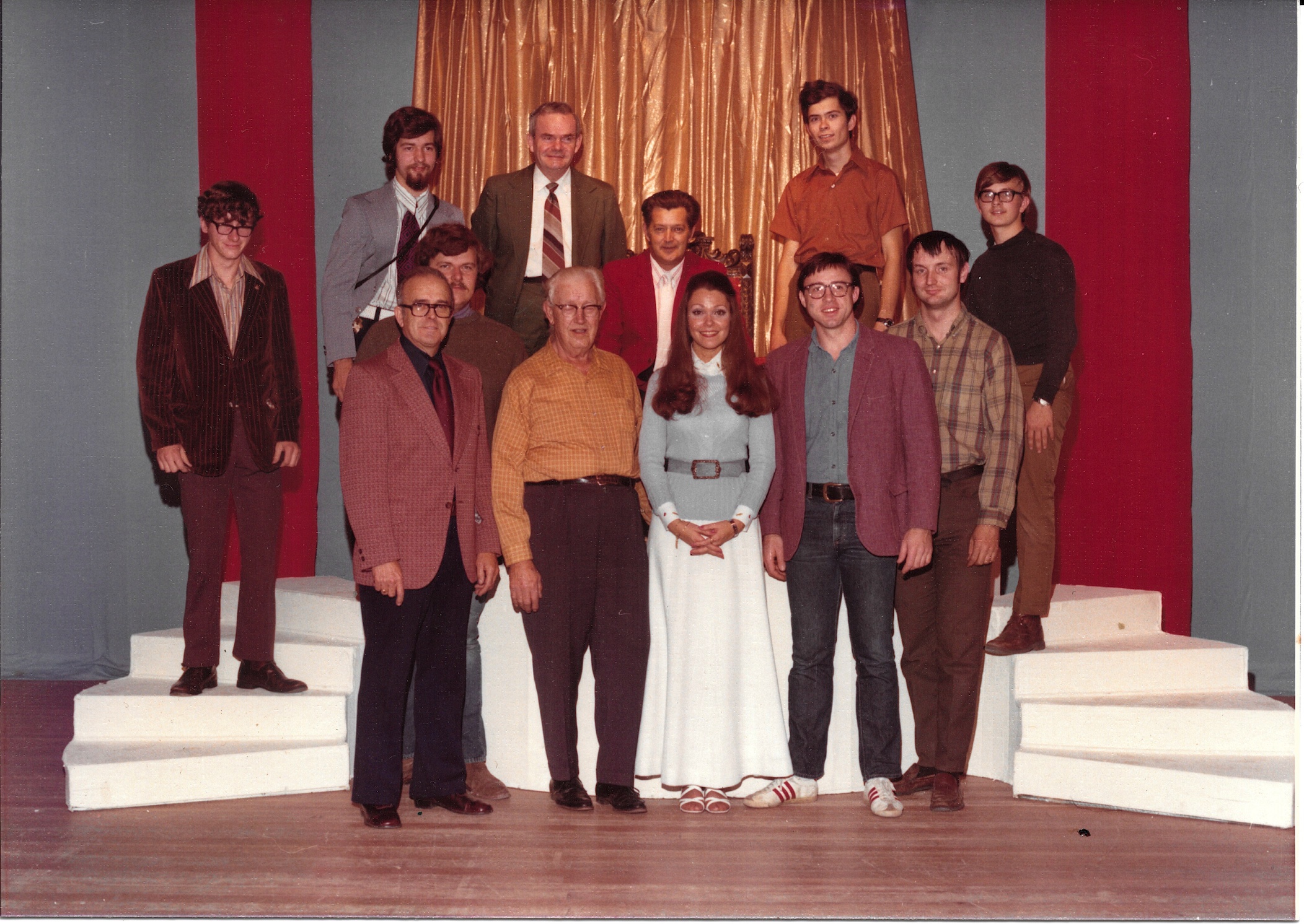 Miss Wis stage crew, 1974